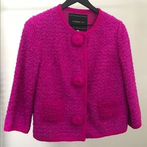Andrew GN Magenta Jacket Size 42
